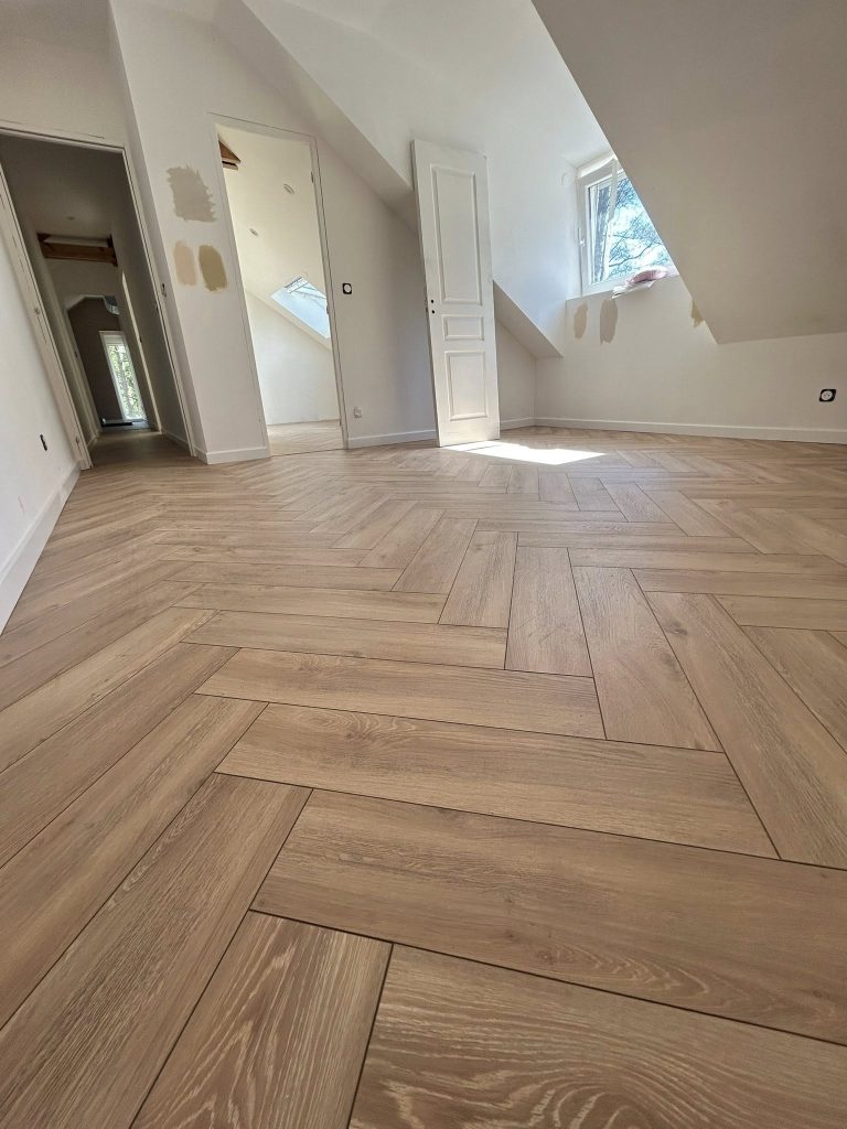 Parquet en bâton rompu