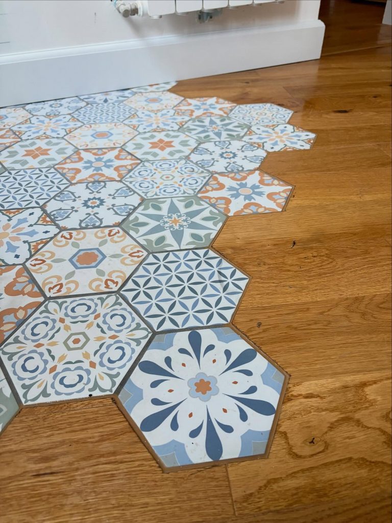 Carreaux + parquet